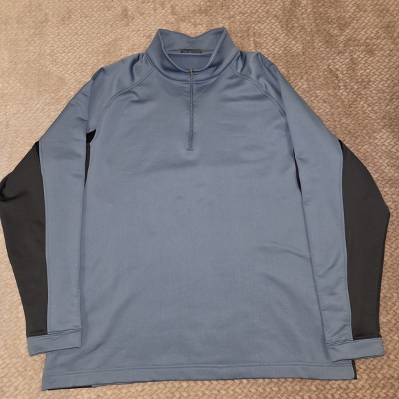Nike Fit Therma Mens Golf 1/4 Zip Pullover XXL BLUE - Picture 10 of 11